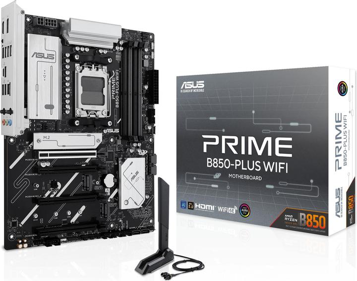 Actual product image ASUS PRIME B850-PLUS WIFI (AM5, AMD B850, ATX)