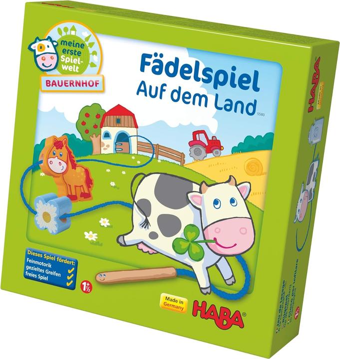 Haba Threading game In the countryside (German)