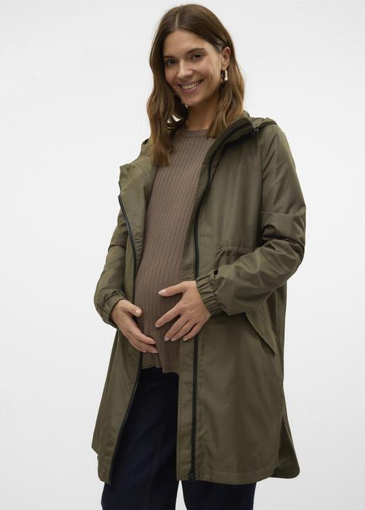 Actual product image Mamalicious Stand-up collar Elasticated cuffs Coat jacket (S)