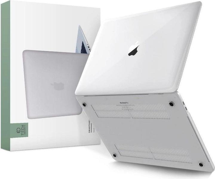 Productafbeelding Tech-Protect SmartShell Hülle für MacBook Pro 14" M1 / ​​​​M2 / M3 2021-2023 - transparent (14", Appel)