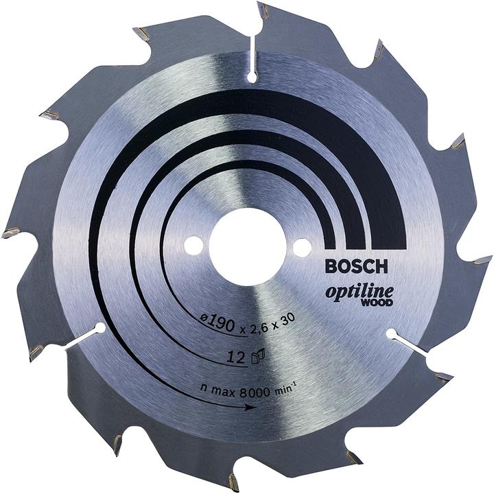 Image du produit Bosch Professional Zubehör Lame de scie circulaire PRO Wood, 190 x 2.6 x 30 mm
