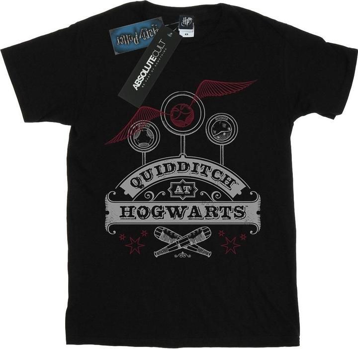 Immagine prodotto Quidditch At Hogwarts Maglietta Ragazze (116)