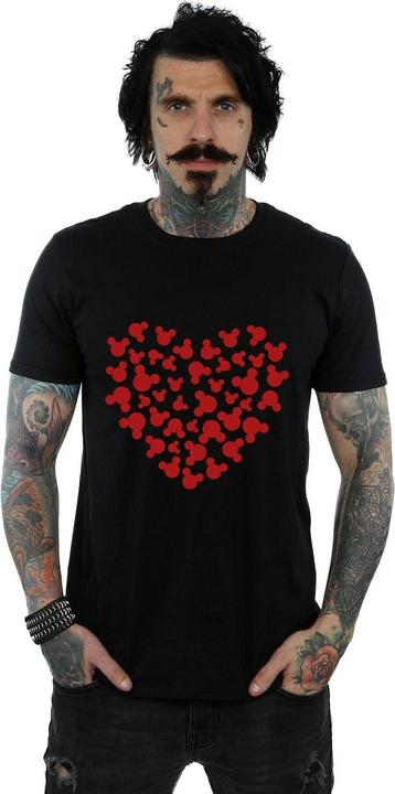 Produktbild Disney Mickey Mouse Heart Silhouette TShirt (3XL)