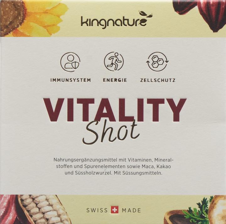 Immagine prodotto Kingnature Vitality Shot (30 pezzi) (30 Pezzo/i, Polvere, 130 g)