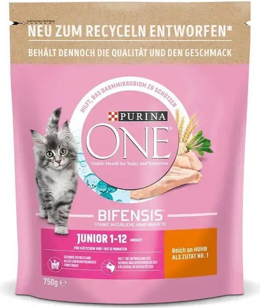 Produktbild Purina ONE Junior Huhn Vollkorn (Junior, 1 Stk., 750 g)