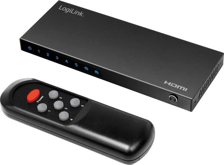 Actual product image LogiLink Switch HDMI 5x1 Port