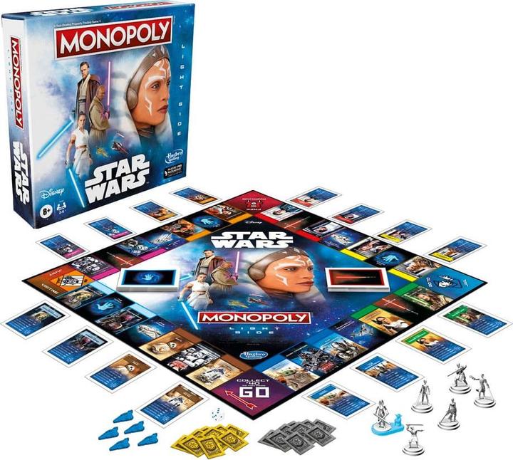 Image du produit Hasbro Star Wars jeu de plateau Monopoly Light Side Edition *ANGLAIS* (Anglais)