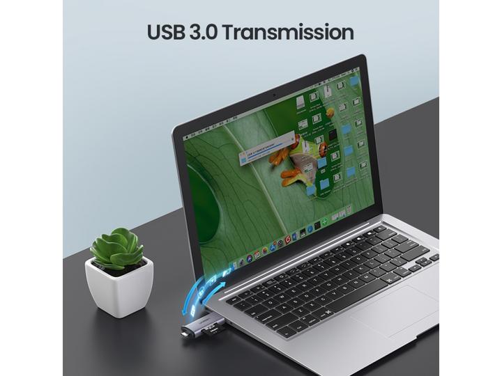 Image du produit Ugreen USB-C et USB-A - TF SD 3.0 (USB, USB-C)