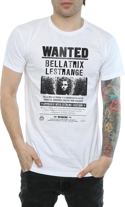 Immagine prodotto Maglietta in cotone da uomo Bellatrix Lestrange Wanted Poster (3XL)