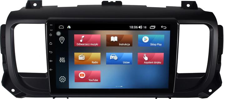 No Name Radio Navigation GPS für Peugeot Traveller mit Android