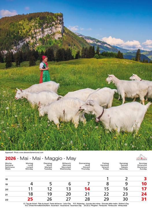 Produktbild Swiss Souvenier 2026 (Harter Einband)