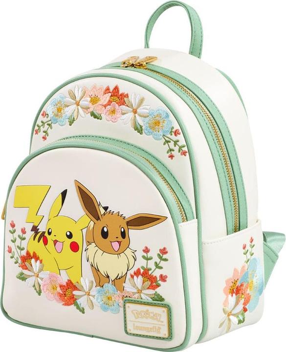 Image du produit Loungefly Pokemon by Mini Rucksack Pikachu & Eevee Floral
