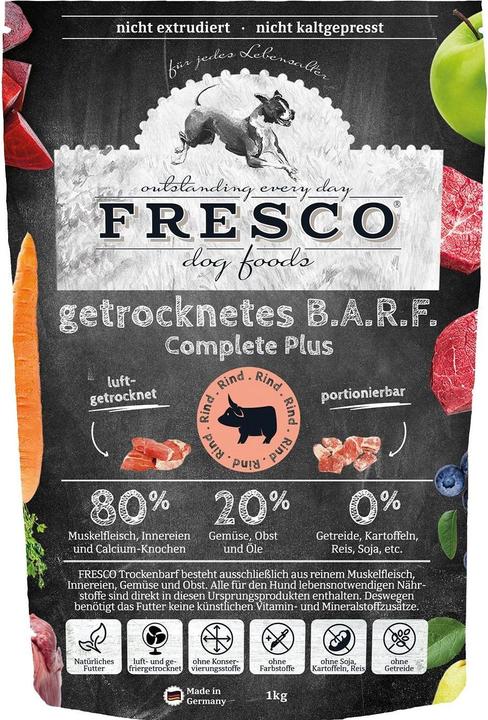 Immagine prodotto Fresco BARF Complete Plus (Junior, Adulto, Senior, 1 pz., 1000 g)