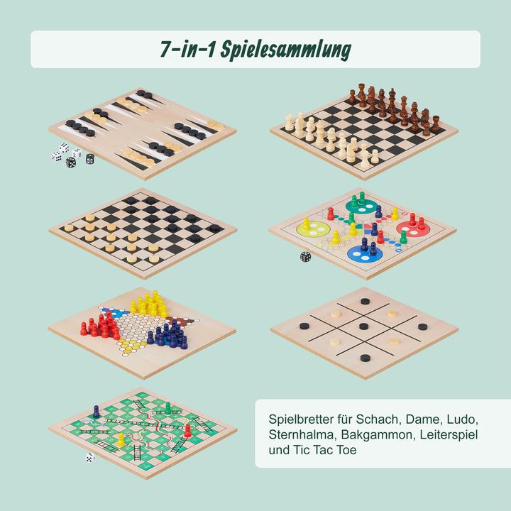 Produktbild Relaxdays Spielesammlung