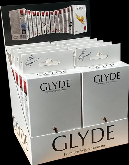 Produktbild Glyde Ultra Slimfit 100 Vegane Schmale Kondome, 49mm (100 Stk.)