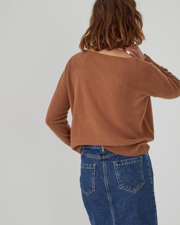 Produktbild La Redoute Collections Pullover mit U-Boot-Ausschnitt (XL)
