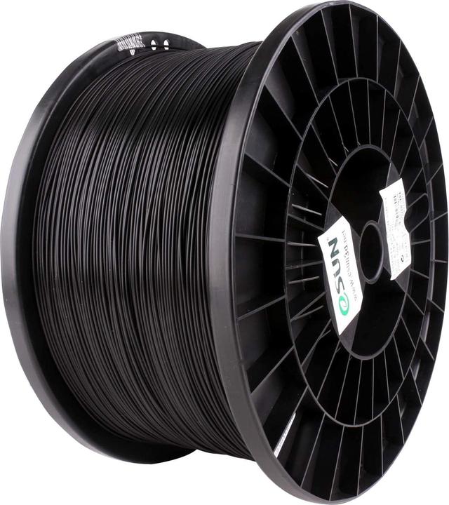 Actual product image eSUN PLA+ Filament 1.75mm Black 5Kg (PLA+, 1.75 mm, 5000 g, Black)