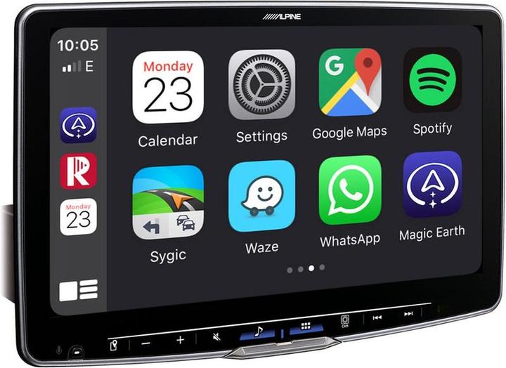 Actual product image Alpine ILX -F115D (Android car, Apple Carplay)