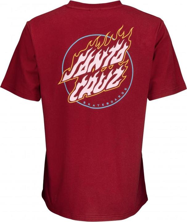 Actual product image Santa Cruz Absent Flame Dot T-Shirt (8)