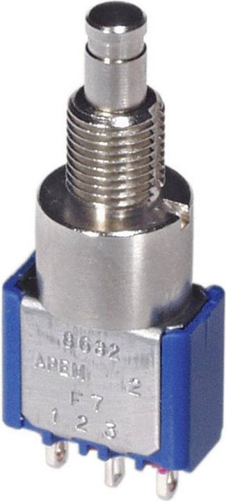 APEM DPDT momentary pushbutton switch