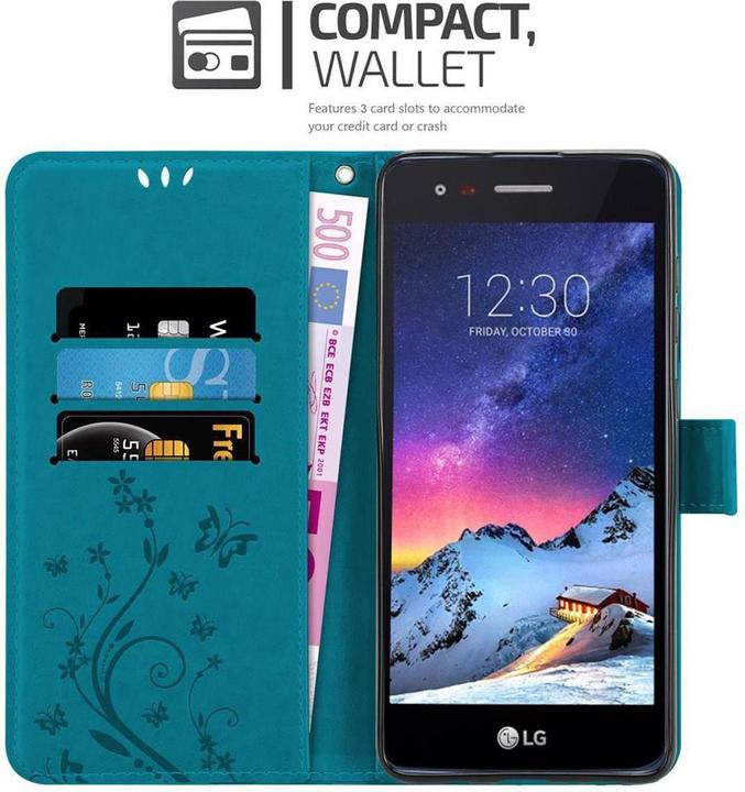 Immagine prodotto Cadorabo Copertina del libro di fiori (LG K8 2017)