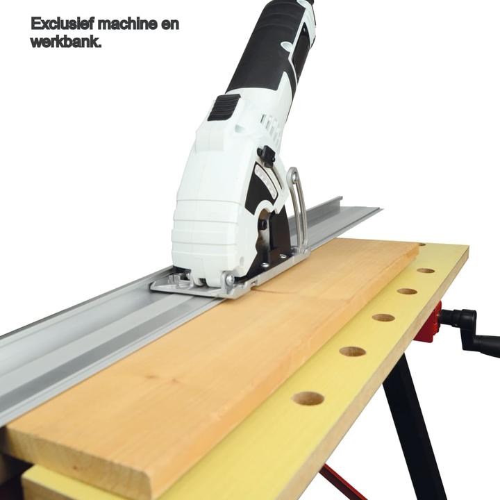 Image du produit Mannesmann Rail de guidage pour mini scie circulaire portative M12892 (43 cm)