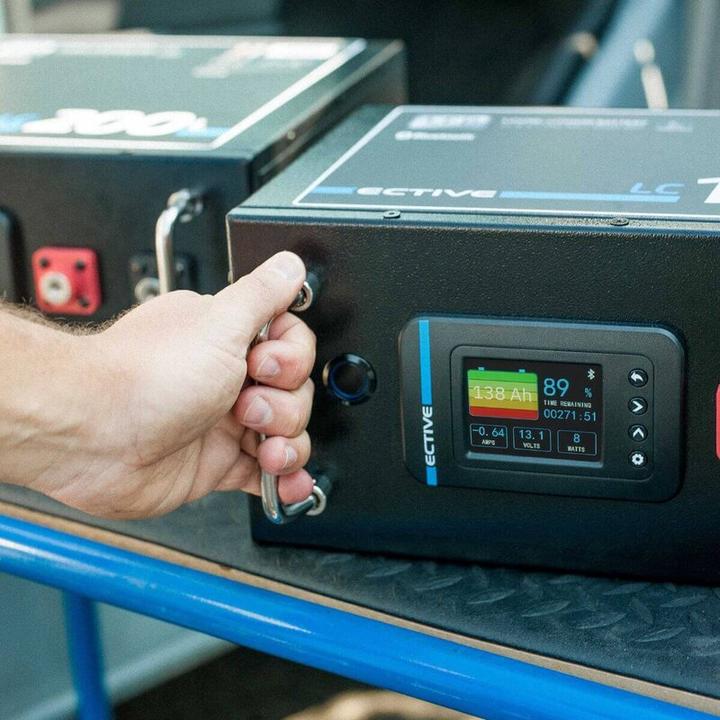 Actual product image Ective LC 150L LT 12V LiFePO4 lithium under-seat battery 150Ah (12 V, 150 Ah)