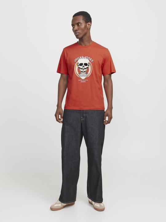 Actual product image Jack & Jones Joranatomy Skull Tee Ss Crew Neck Ln (XL)