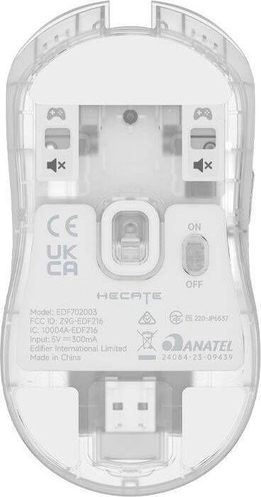 Image du produit Edifier HECATE G3M PRO 26000DPI Souris de jeu sans fil (transparent) (Sans fil)