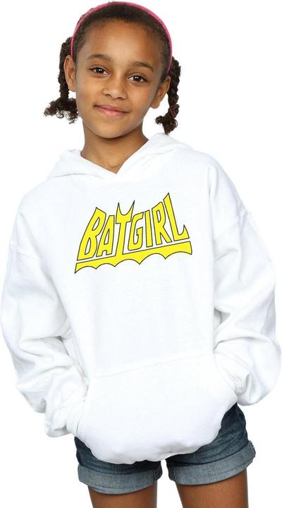 Produktbild Batgirl Logo Kapuzenpullover Mädchen (140, 146)