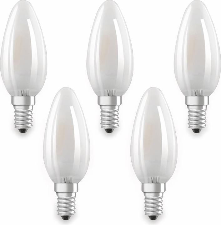 Immagine prodotto Osram Base LED Classic B (E14, 4 W, 470 lm, 5 x, E)
