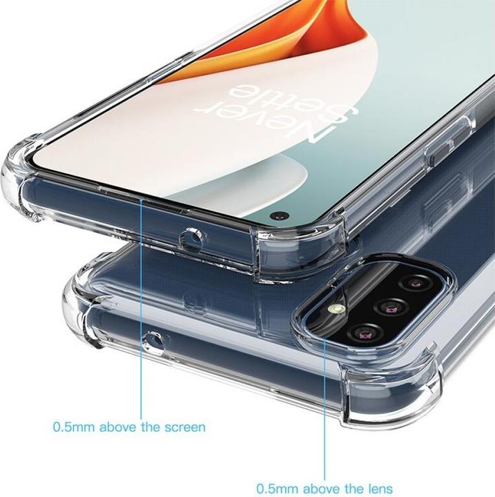 Produktbild Screenguard Oneplus Nord N10 5G Hülle Crystal Soft Airbag Bumper (OnePlus Nord N10 5G)