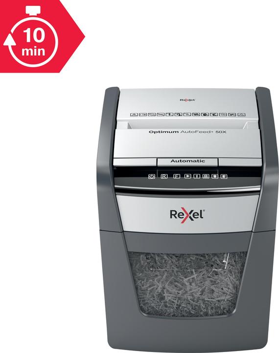 Rexel Optimum AutoFeed+ 50X P-4 (Partikelschnitt)