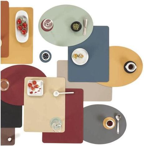 Actual product image Ziczac Placemat square Togo sand (1 x, 48 x 36 cm)