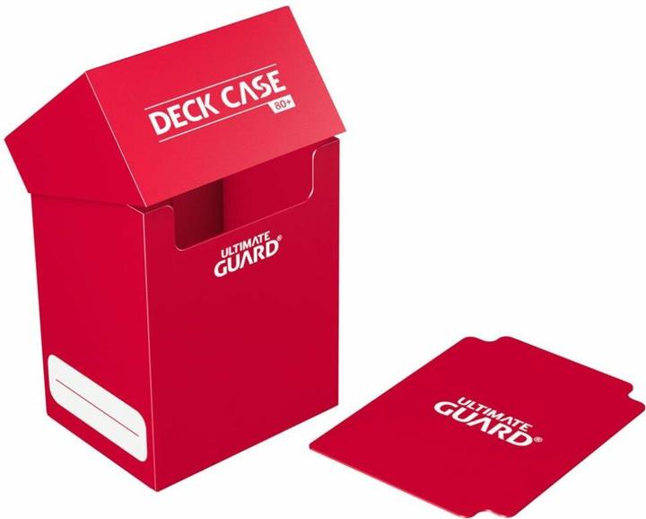 Produktbild Ultimate Guard UGD010258 - Kartenbox - für 80+ Karten, Standardgrösse, rot