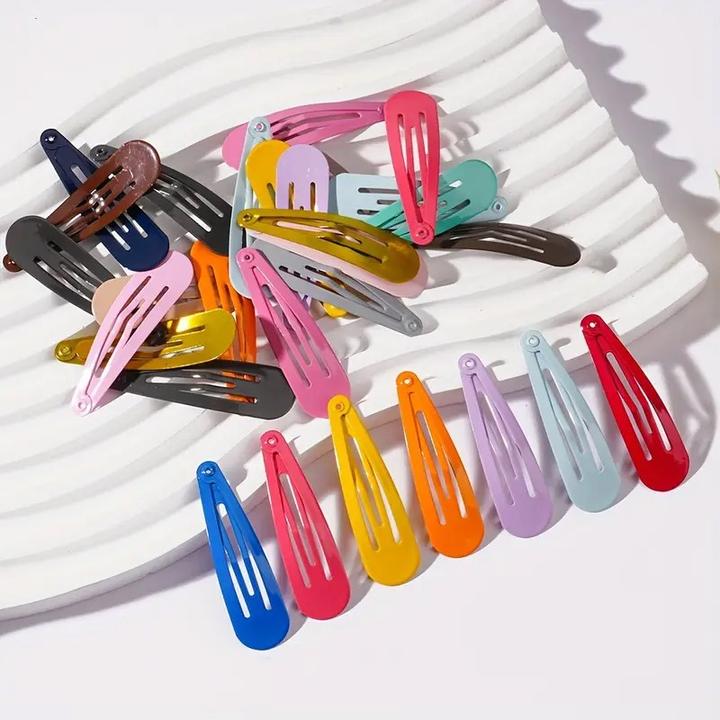 Image du produit ASMI 50 barrettes en forme de goutte d'eau (50 pcs)