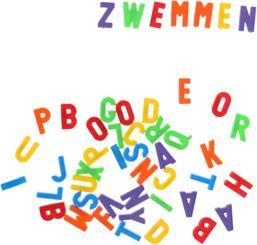 Actual product image Quercetti Magnetic letters (48 x)