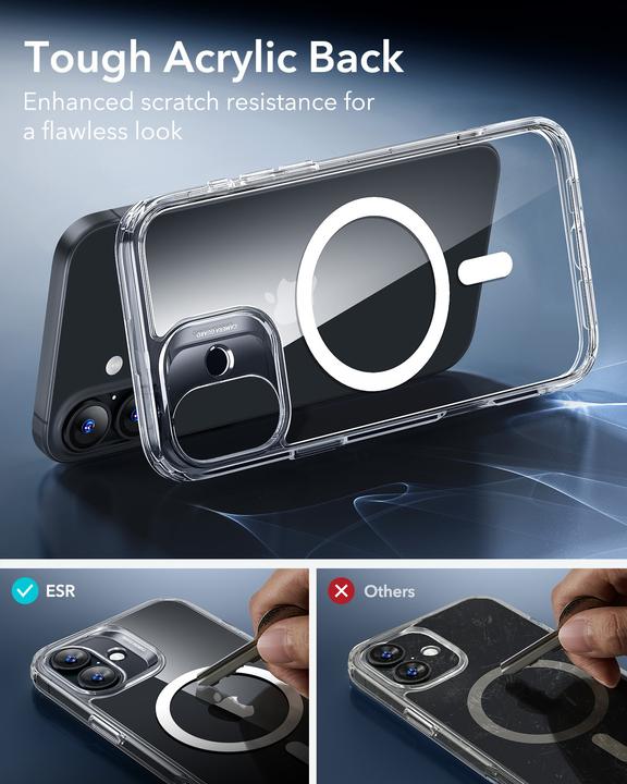 Actual product image ESR Classic Hybrid HaloLock Case (Apple iPhone 16)