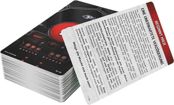 Actual product image Asmodée SCOD0059 - Unlock! Star Wars-Unexpected delay, single scenario (DE edition) (German)