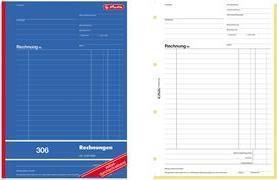 Immagine prodotto Herlitz Libro dei moduli "Fattura 777.20cm (306"), DIN A4, 2 x 40 fogli (80 x)