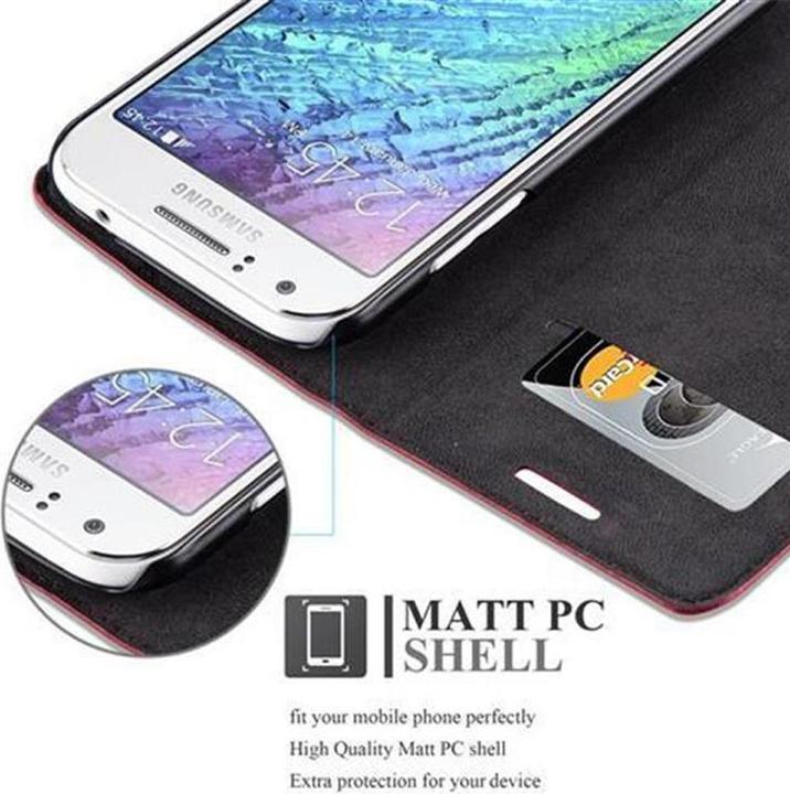Productafbeelding Cadorabo Boek Onzichtbare Magneethoes (Samsung Galaxy J1)