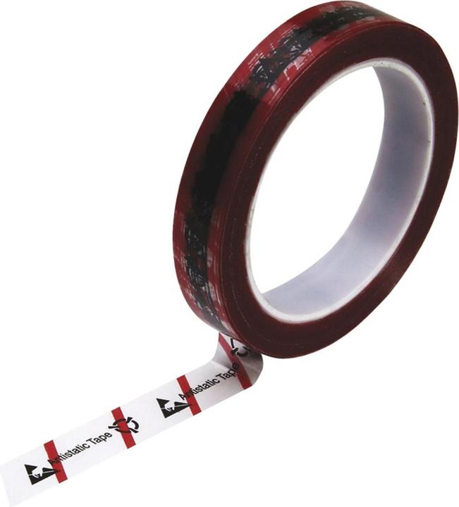 Actual product image Wolfgang Warmbier Warning tape, ESD, 19 mm (19 mm)