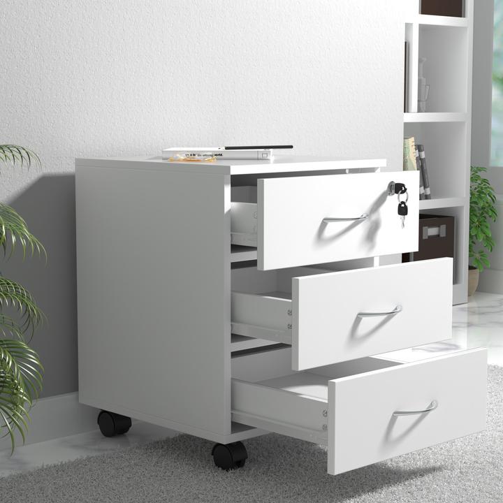 Actual product image VCM Mobile pedestal office drawers Baula L (40 x 44 x 55 cm)