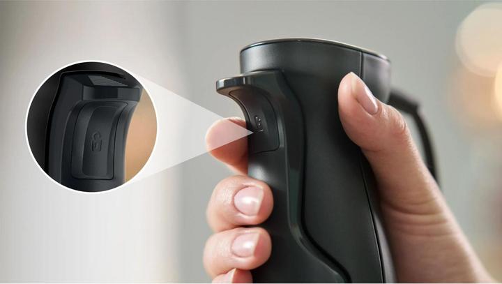 Actual product image Bosch Hausgeräte Series 4, Hand Blender, ErgoMaster, 1000 W, Black, anthracite, MSM4B6V2 (EU plug)