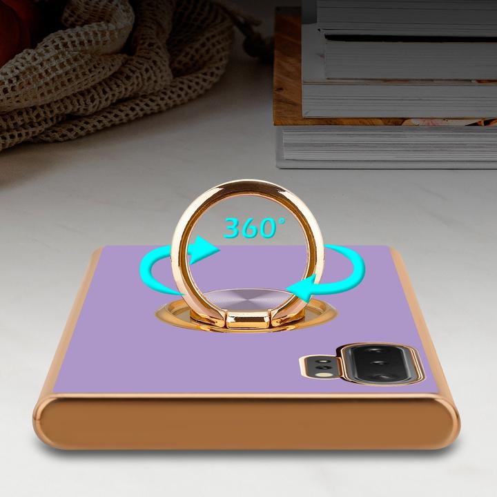 Immagine prodotto Cadorabo Custodia per Samsung Galaxy NOTE 10 PLUS in TPU con protezione per la fotocamera e anello Stile (Samsung Galaxy Note 10 Plus)