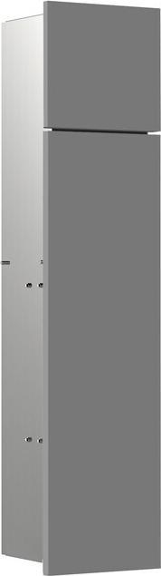 Actual product image Emco asis module pure WC module with additional compartment, concealed, stop left 730mm