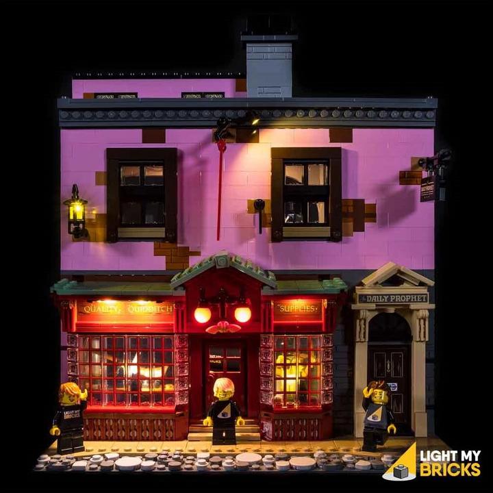 Produktbild Light my bricks LED licht Set für LEGO Harry Potter Winkelgasse
