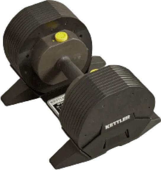 Actual product image Kettler Vario Dumbbell Select 55 (1 x 4.5 kg - 24.9 kg)