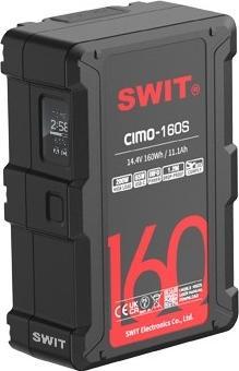 Actual product image Swit CIMO-160S | 160Wh 200W High Load V-Mount Battery with USB-C, OLED and powerful 2xD-taps, also i (Camera battery)