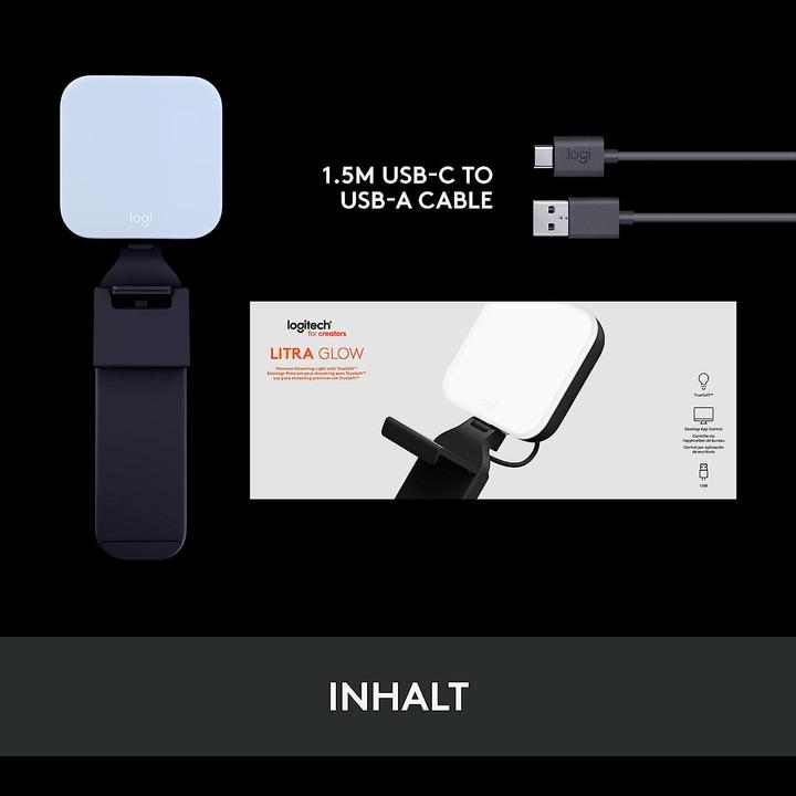 Image du produit Logitech Litra Glow (Lumière vidéo)